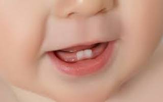 Когда у ребенка появляется первый зубик