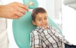 Удаление молочного зуба у ребенка